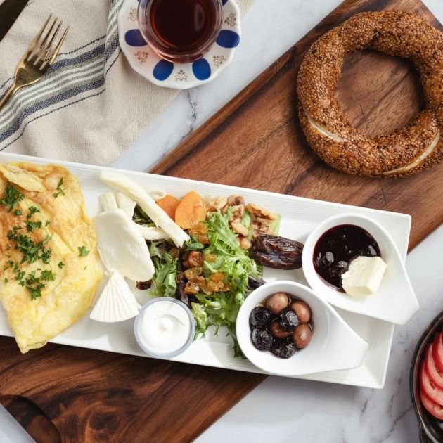 8. Turkish Breakfast Platter