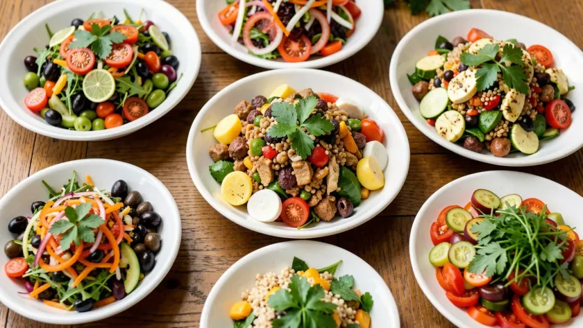 The art of Turkish salads.