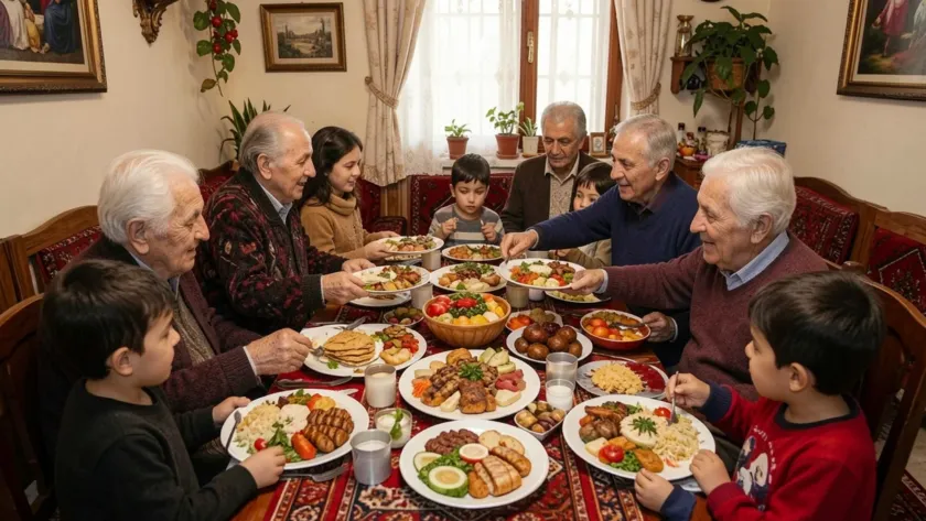 An image of Turkish dining.