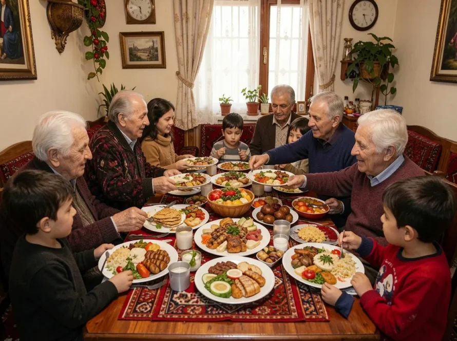 An image of Turkish dining.